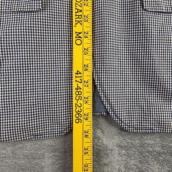 Tommy Hilfiger Sport Coat Blazer Mens Medium Gingham Special Edition Two Button - Picture 7 of 16